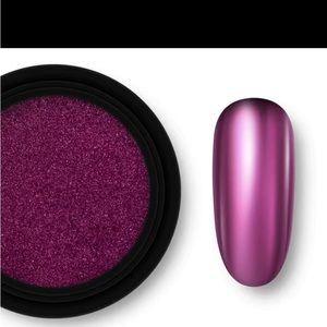 Holographic Chrome Nail Powder - Metallic Mirror Effect